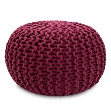 Strickhocker Pouf Ø45 o. 55cm