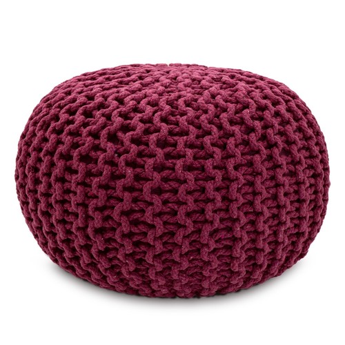 Strickhocker pouf ø45 55cm - o.,
