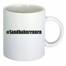 Kaffeetasse #Sandbahnrennen