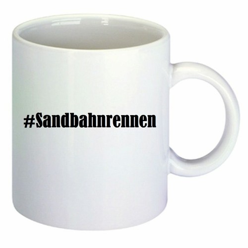 Kaffeetasse sandbahnrennen - kaffeetasse, #sandbahnrennen