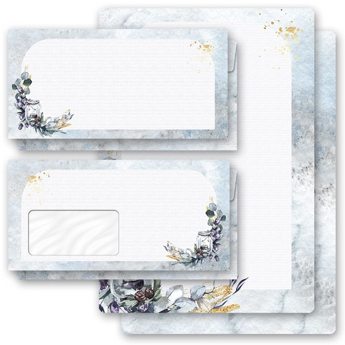Motiv-Briefpapier-Sets