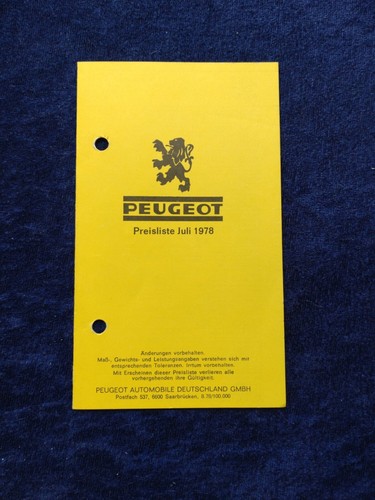 Peugeot 104 304 305 - , 504
