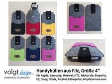 Handyhülle filz tasche - filz,