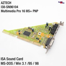 Aztech multimedia pro iiis - 16, iiis+