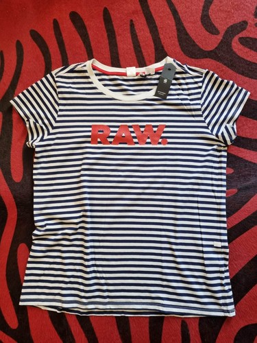 Star raw stripe tee - ❤️, g-star