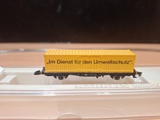 Märklin Mini-club Containerwagen Im Dienst für den Umweltschutz