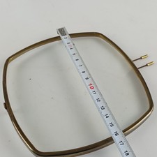 Altes Uhren- Glas Lünette  für Junghans Kaminuhr Schrankuhr