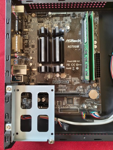 Asrock n3700m mainboard - mainboard, mit