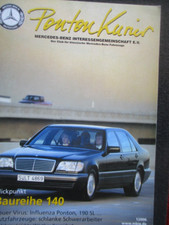 ponton kurier 1/2006 Blickpunkt Mercedes Benz S-Klasse W140 300SE-600SEL,S350TD