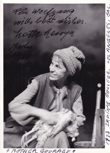 Lotte lenya b - lotte, z.b