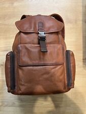 Fossil Ledertasche Lederrucksack Braun Rindsleder Stylisch 