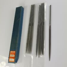 10x F.Dick Nadelfeile "Knive" Hieb 00 Länge 200mm Messerform Made in Germany