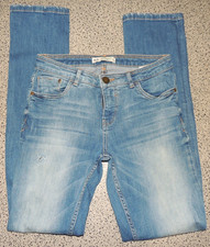 Damen Jeanshose Blau destroyed