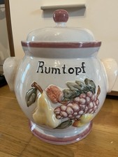 Rumtopf mit deckel neu 4,5l