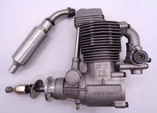 O.S FS 91 SURPASS 4 TAKT GLO MOTOR MIT AUSPUFF IN GUTEM GEPFLEGTEN ZUSTAND