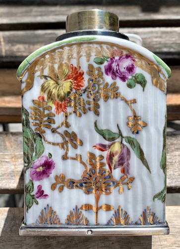Meissen seltene teedose - meissen,