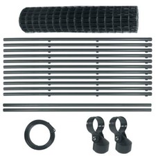 Schweißgitterzaun Komplettset