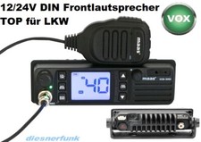 MAAS KCB-3000 Freisprech CB Funkgerät Multinorm 12/24V DIN VOX TOP für LKW 