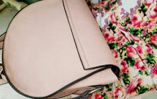 Damen Handtasche Kunstleder zartrosé