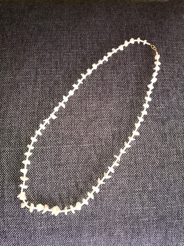 Vintage halskette perlmutt - vintage,