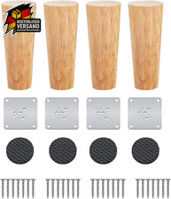 Holz Tischbeine 15cm konisch