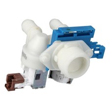 Magnetventil 2fach 180° wie AEG 8588074876547 12mm+14mmØ für Waschmaschine