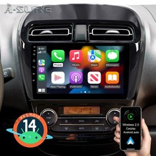 64GB Für Mitsubishi Mirage Space Star Autoradio Apple CarPlay Android14 GPS Navi
