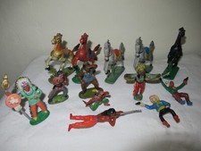 Indianer-Cowboys-Pferde-Reiter-DDR Spielzeug