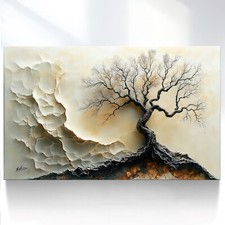 Leinwand Bild Landschaft Baum