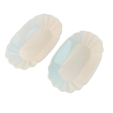 Pommes Schale Porzellan 2er Set Papier Pappe Optik L 20 cm 