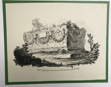 Antike Zeichnung, Tuschewasch