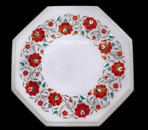 Marmor tischplatte semi - ",