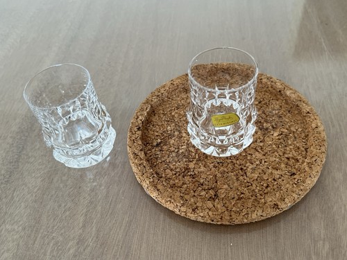 Likörgläser bleikristall - 2,