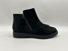 SPM Damen Lederstiefel Schwarz