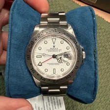 Rolex Explorer II 16570 Weiß 40mm 2001 Revision 2018 Automatik