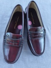 Martinelli Lack Schuhe größe 36 Loafer dunkelrot neu bordeaux ungetragen rot