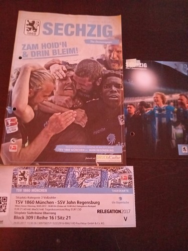 1860 münchen relegation 2017 - münchen,