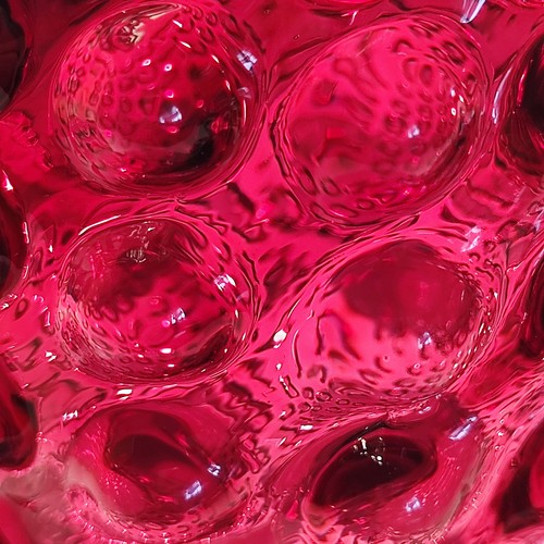 Schwere muranoglas vase - kg,