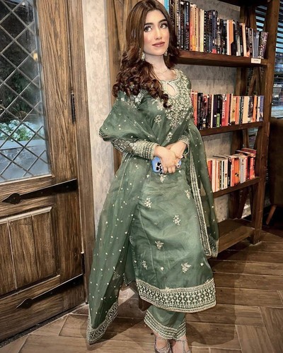 Indisches designer anarkali - indisches,