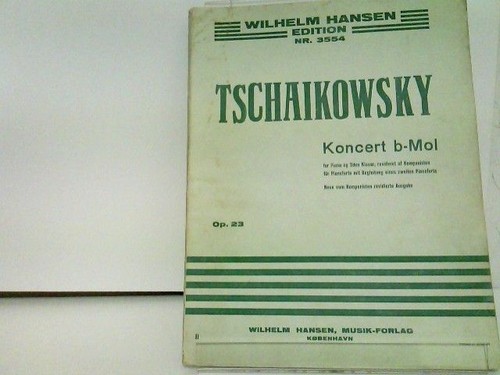 Koncert moll für pianoforte - koncert, b-moll