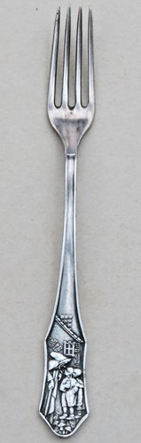 Versilberte kindergabel aus - versilberte,