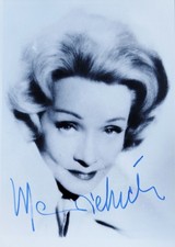 Marlene Dietrich --- Der Blaue Engel --- Original signiertes Foto 9x12,5