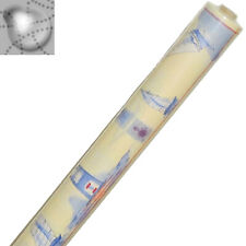 25 Meter Dunisilk Tischdeckenrolle 84cm breit Biertisch abwischbar - blau Boot