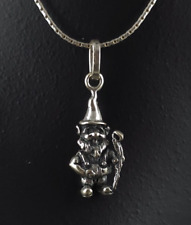 Anhänger Silber 925 Zwerg 3D Fantasy - sehr niedlich Italien anello silver   