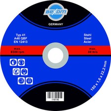 Trennscheibe 180x1,6 mm Metall