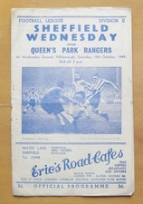 Sheffield Wednesday v QUEENS