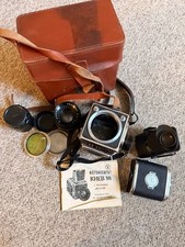Kiev-88 Mittelformatkamera mit Vega-12B Objektiv – Defekt / Ersatzteile