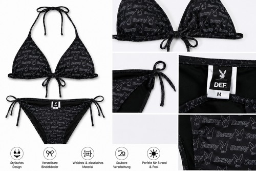 Playboy def damen bikini set - def,
