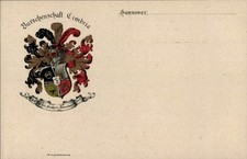 Studentika Ak Hannover, Burschenschaft Cimbria, Verbindungswappen - 11075147