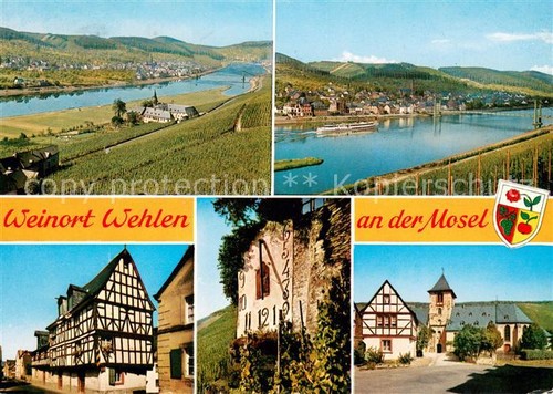 Wehlen mosel panorama - mosel,
